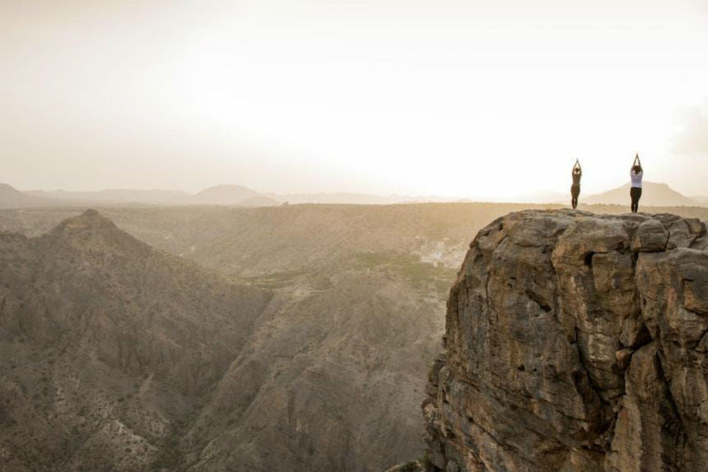 Yoga la Muntele Oman